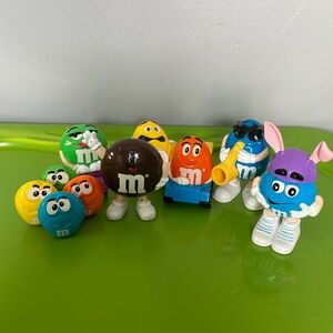 Retro Mars M&M’s collectible candy holder toys lot